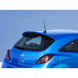 Спойлер на крышку багажника OPC / VXR Look вариант 2 на Opel Corsa D 3D